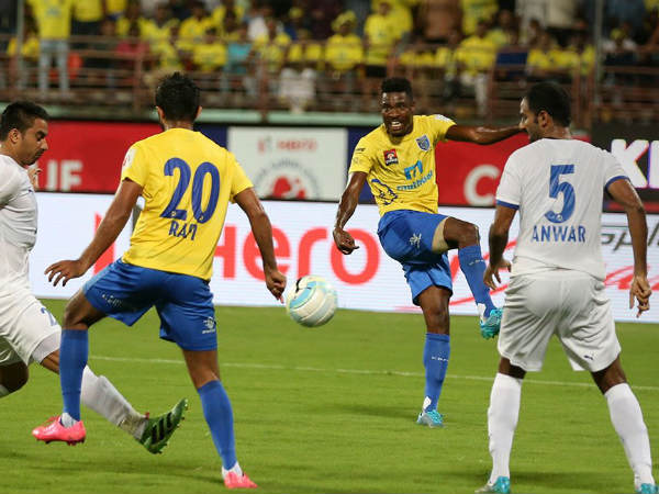 Kerala Blasters Vs Mumbai City FC (Image courtesy: ISL Twitter handle) Kerala Blasters Vs Mumbai City FC (Image courtesy: ISL Twitter handle)