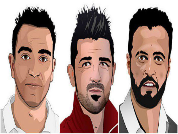 From left: Xavi, David Villa and Kiko (Image courtesy: La Liga Twitter handle) From left: Xavi, David Villa and Kiko (Image courtesy: La Liga Twitter handle)