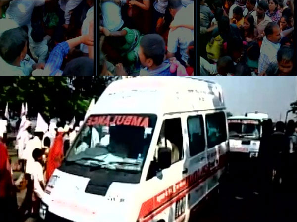 19 dead in stampede at Rajghat bridge near Varanasi 19 dead in stampede at Rajghat bridge near Varanasi