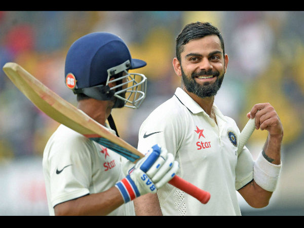 Virat Kohli and Ajinkya Rahane Virat Kohli and Ajinkya Rahane