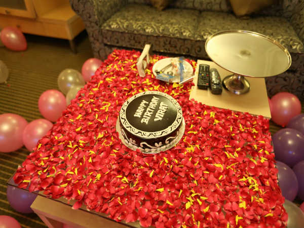 PHOTOS: Virat Kohli's birthday celebration with Anushka Sharma, Team