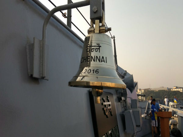 INS Chennai joins Indian Navy
