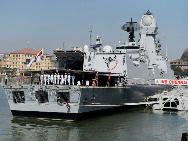 INS Chennai joins Indian Navy
