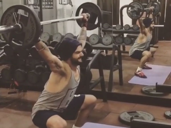 Kohli inspires teammates to be fit
