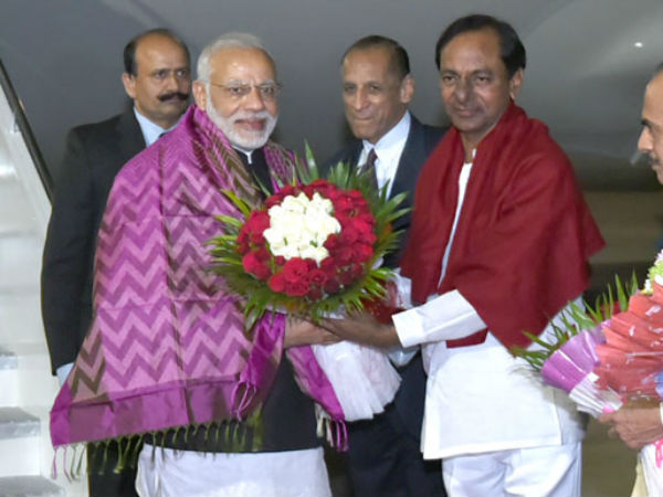 Modi in Hyderabad Modi in Hyderabad