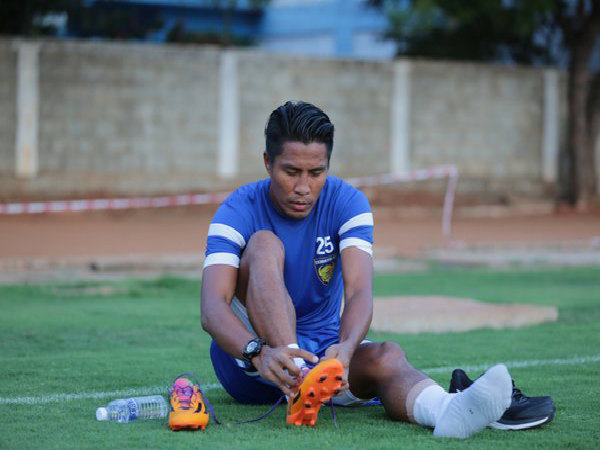 Dhanachandra Singh (Image courtesy: Chennaiyin FC) Dhanachandra Singh (Image courtesy: Chennaiyin FC)