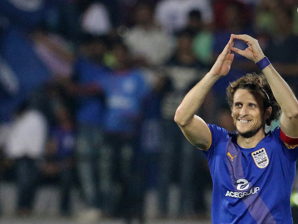 Diego Forlan (Image courtesy: ISL Twitter handle) Diego Forlan (Image courtesy: ISL Twitter handle)