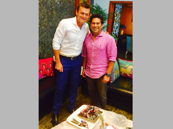 Adam Gilchrist (left) with Sachin Tendulkar (Image courtesy: Adam Gilchrist Twitter handle) Adam Gilchrist (left) with Sachin Tendulkar (Image courtesy: Adam Gilchrist Twitter handle)