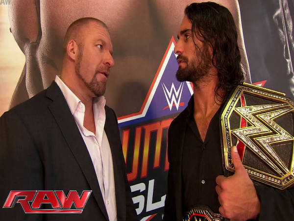 Triple H with Seth Rollins (Image courtesy: Youtube) Triple H with Seth Rollins (Image courtesy: Youtube)