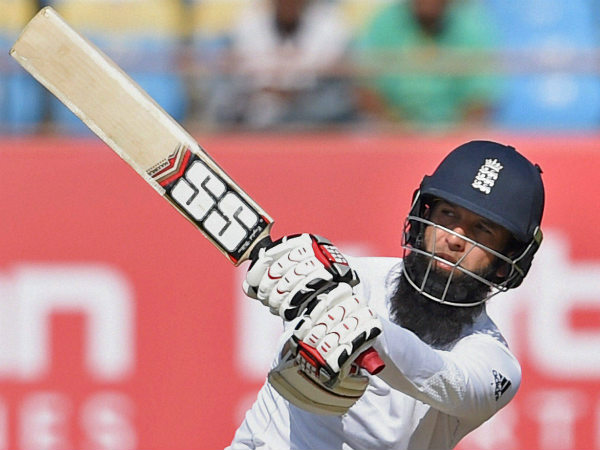 Moeen Ali plays a shot en route to 99 not out Moeen Ali plays a shot en route to 99 not out