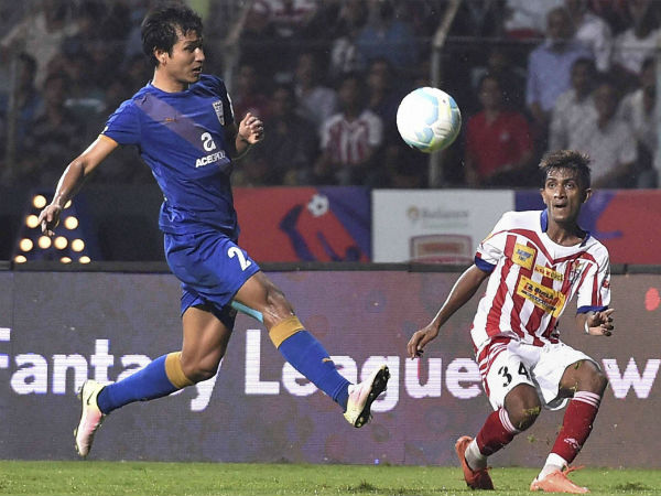 Mumbai City FC (in blue) Mumbai City FC (in blue)