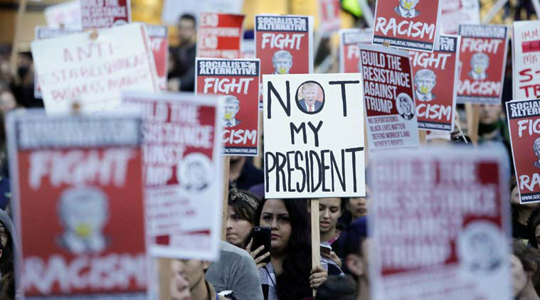 Anti-Trump protests continue across US Anti-Trump protests continue across US