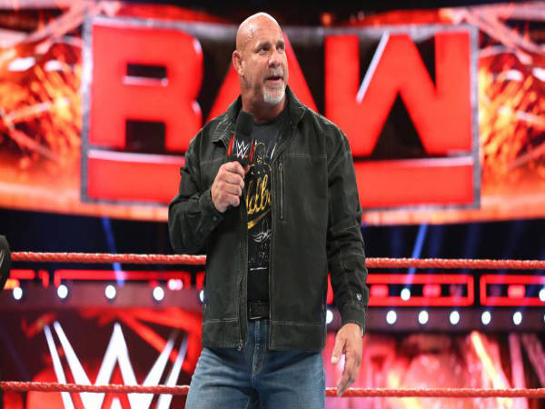 Goldberg on Raw (image courtesy: wwe.com) Goldberg on Raw (image courtesy: wwe.com)