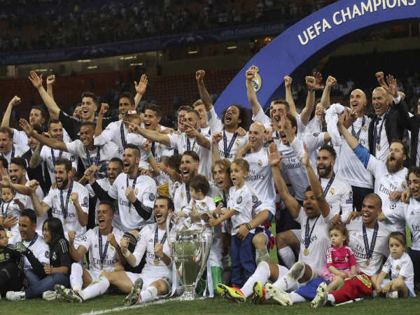 Real Madrid win UEFA Champions League