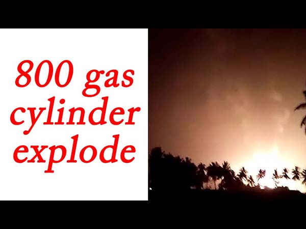 Over 900 LPG Cylinders Blast In Chinthamani In Karnataka, No Casualties