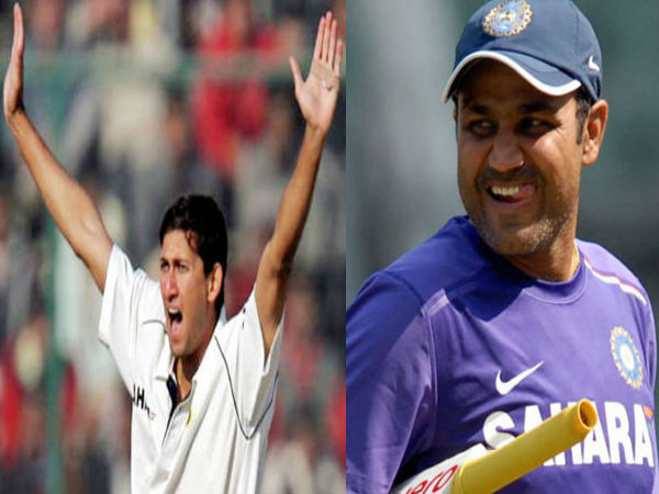 Virender Sehwag trolls birthday boy Ajit Agarkar, calls him 'Modern Day Aryabhatt' Virender Sehwag trolls birthday boy Ajit Agarkar, calls him 'Modern Day Aryabhatt'