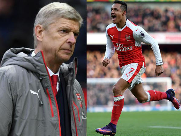 From left: Arsene Wenger, Alexis Sanchez (Images courtesy: Arsenal Twitter handle) From left: Arsene Wenger, Alexis Sanchez (Images courtesy: Arsenal Twitter handle)