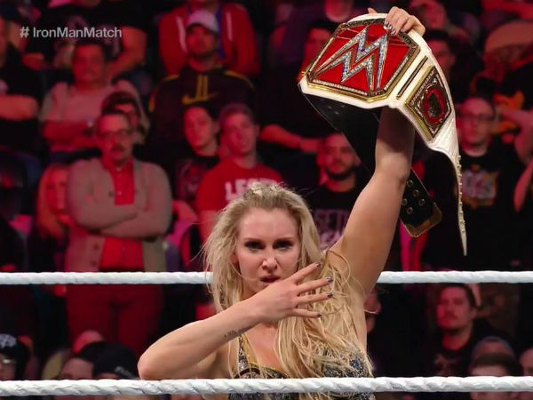 Charlotte, the Queen of the Women's division (image courtesy Twitter) Charlotte, the Queen of the Women's division (image courtesy Twitter)