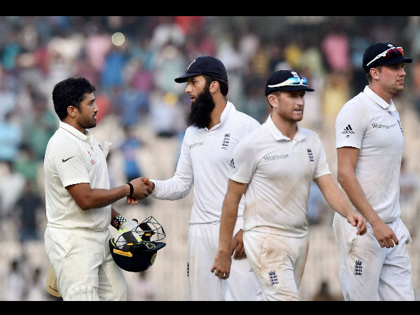 Karun Nair's 300 will threaten Ajinkya Rahane's position in India squad: Sunil Gavaskar Karun Nair's 300 will threaten Ajinkya Rahane's position in India squad: Sunil Gavaskar