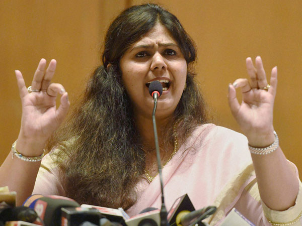 Pankaja gets clean chit in chikki case Pankaja gets clean chit in chikki case
