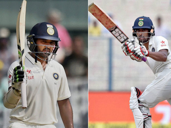 From left: Parthiv Patel, Wriddhiman Saha From left: Parthiv Patel, Wriddhiman Saha