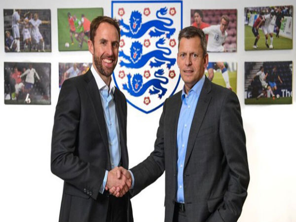 Gareth Southgate (left) (Image courtesy: TheFA.com) Gareth Southgate (left) (Image courtesy: TheFA.com)