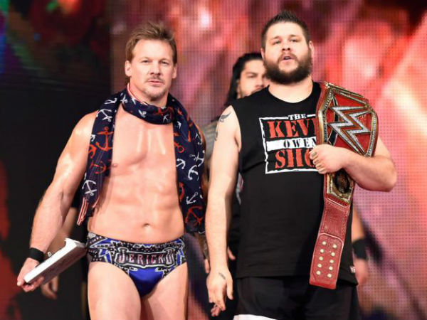 Kevin Owens & Jericho on Raw (image courtesy WWE.com) Kevin Owens & Jericho on Raw (image courtesy WWE.com)