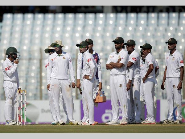 A file picture of Bangladesh players during a Test A file picture of Bangladesh players during a Test