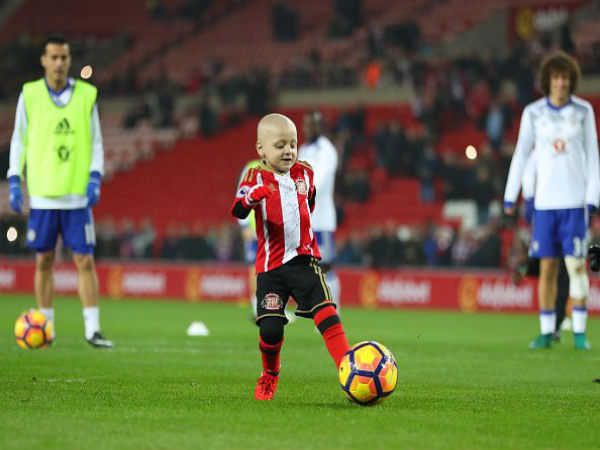 Bradley Lowery (Image courtesy: Sunderland Twitter handle) Bradley Lowery (Image courtesy: Sunderland Twitter handle)