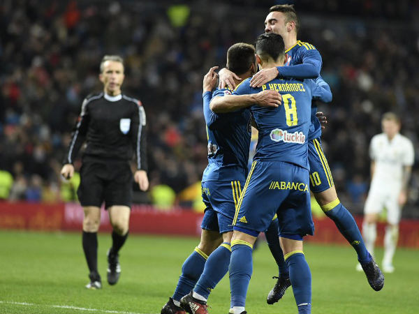 Celta Vigo players celebrate (Image courtesy: Celta Vigo twitter handle) Celta Vigo players celebrate (Image courtesy: Celta Vigo twitter handle)