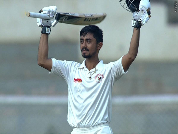 Gujarat's Chirag Gandhi (Image courtesy: BCCI Domestic Twitter handle) Gujarat's Chirag Gandhi (Image courtesy: BCCI Domestic Twitter handle)