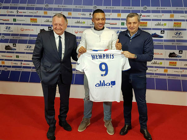 Memphis Depay centre at Lyon (Image courtesy: Lyon Twitter handle) Memphis Depay centre at Lyon (Image courtesy: Lyon Twitter handle)