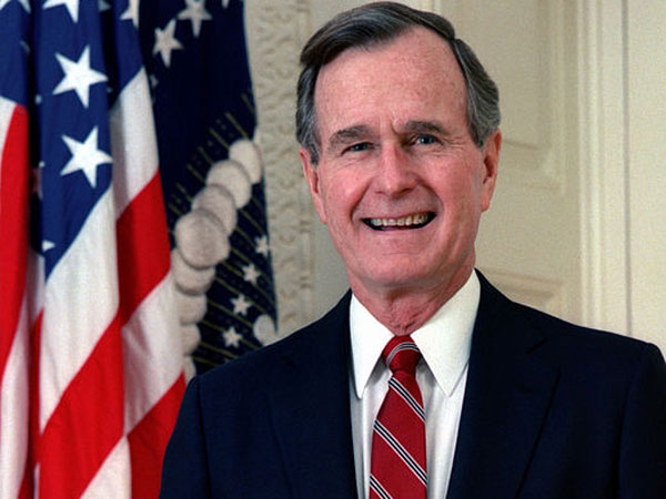 George H.W. Bush released from hospital George H.W. Bush released from hospital