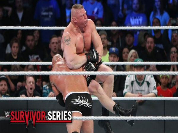 Goldberg and Brock Lesnar (Image courtesy: Youtube) Goldberg and Brock Lesnar (Image courtesy: Youtube)