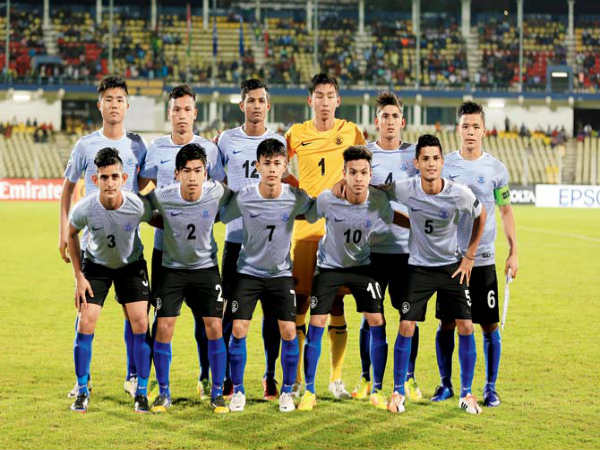 India U17 football team (Image courtesy: Indian Football team Twitter handle) India U17 football team (Image courtesy: Indian Football team Twitter handle)