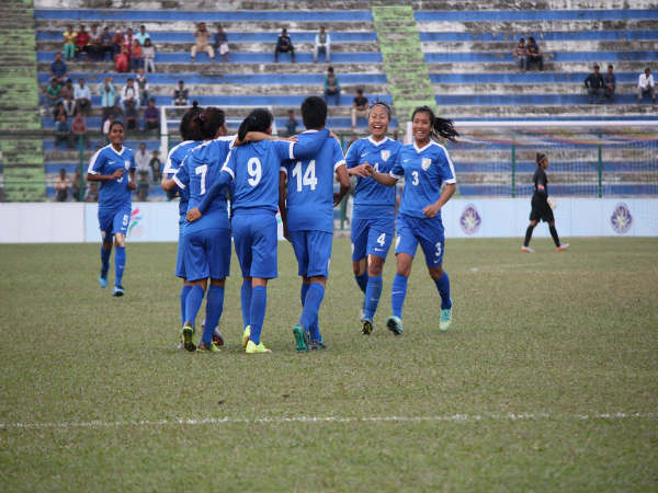 Indian women's football team (Image courtesy: Indian Football team Twitter handle) Indian women's football team (Image courtesy: Indian Football team Twitter handle)