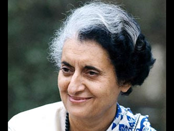 Former prime minister Indira Gandhi Former prime minister Indira Gandhi