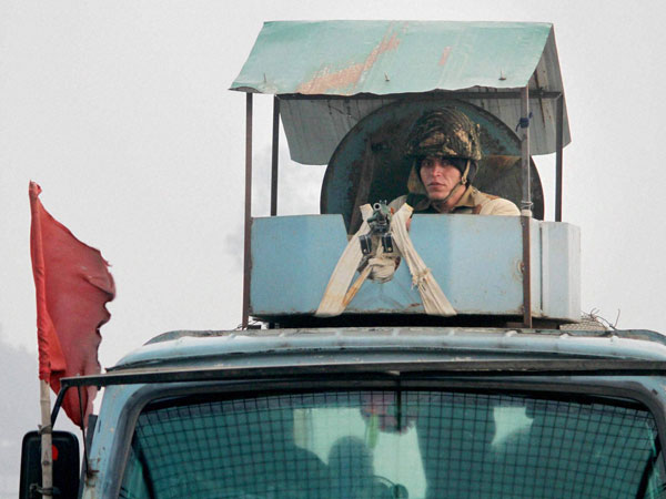 High alert in Jammu after GREF camp attack High alert in Jammu after GREF camp attack