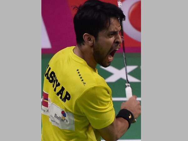 P Kashyap of Chennai Smashers P Kashyap of Chennai Smashers