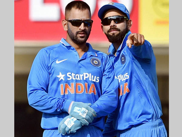 Virat Kohli (right) took over as India captain from MS Dhoni (left) Virat Kohli (right) took over as India captain from MS Dhoni (left)