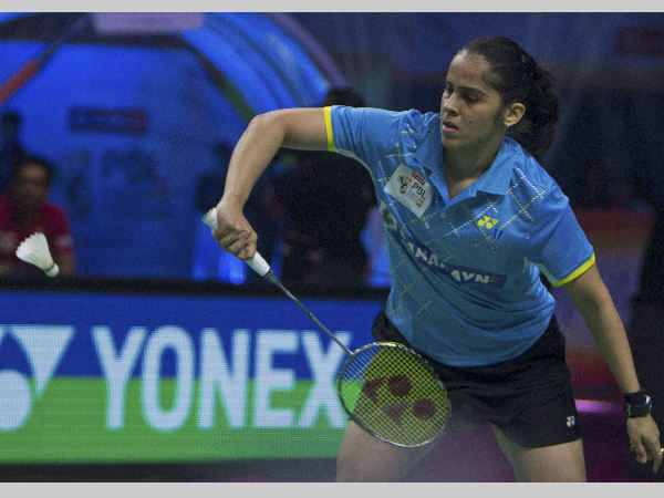 File photo: Saina Nehwal of Awadhe Warriors won her match File photo: Saina Nehwal of Awadhe Warriors won her match