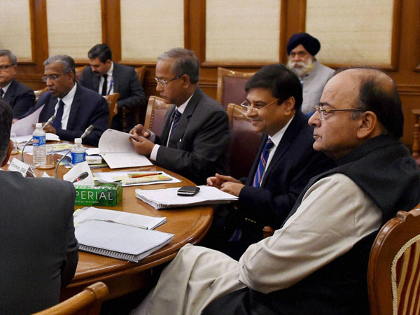 Finance Minister Arun Jaitley, RBI Governor Urjit Patel and SEBI chairman U K Sinha during the Financial Stability and Development Council meeting at North Block in New Delhi. Finance Minister Arun Jaitley, RBI Governor Urjit Patel and SEBI chairman U K Sinha during the Financial Stability and Development Council meeting at North Block in New Delhi.