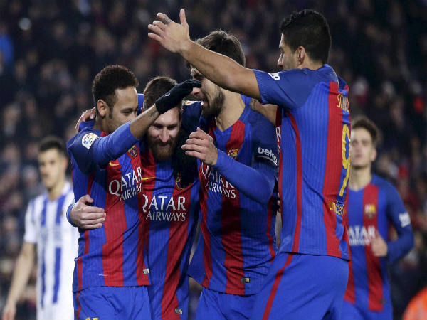 File photo: FC Barcelona team File photo: FC Barcelona team