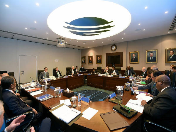 ICC board meeting (Image courtesy: ICC Twitter handle) ICC board meeting (Image courtesy: ICC Twitter handle)
