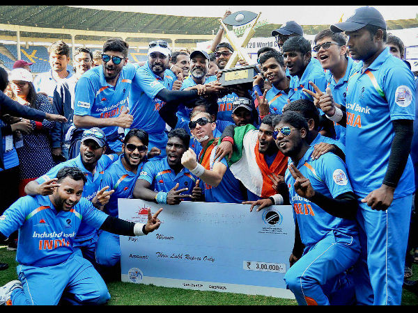 BCCI lauds Indian team for triumph in T20 World Cup for Blind BCCI lauds Indian team for triumph in T20 World Cup for Blind