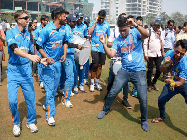 File photo: Indian team celebrates File photo: Indian team celebrates