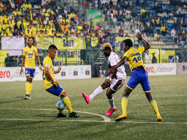 Sony Norde (centre) in action against Mumbai FC (Image courtesy: Mohun Bagan Twitter handle) Sony Norde (centre) in action against Mumbai FC (Image courtesy: Mohun Bagan Twitter handle)
