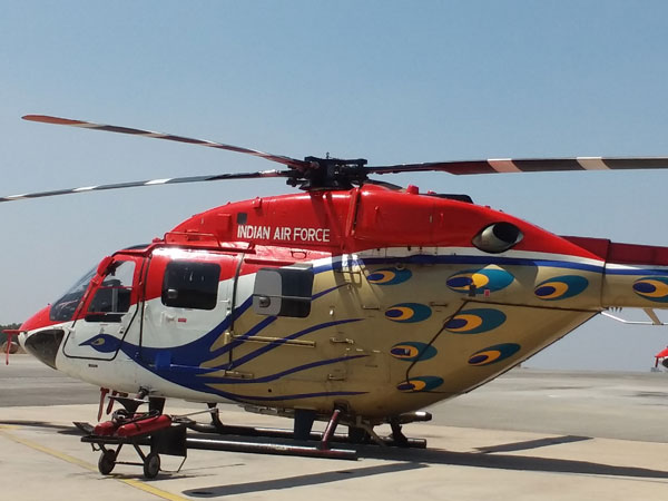HAL's Advance Light Helicopter at Aero India 2017 HAL's Advance Light Helicopter at Aero India 2017