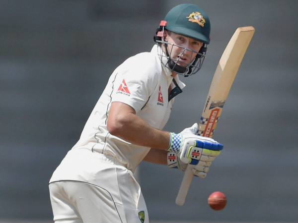 Shaun Marsh in action against India A Shaun Marsh in action against India A
