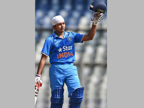 Prithvi Shaw Prithvi Shaw